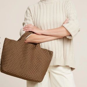 Naghedi St. Barths Medium Tote in Mink (Medium)